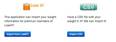 Great Importing Features For Weight Graphing